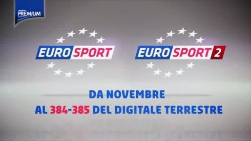 Eurosport: esclusiva su Mediaset Premium da Febbraio